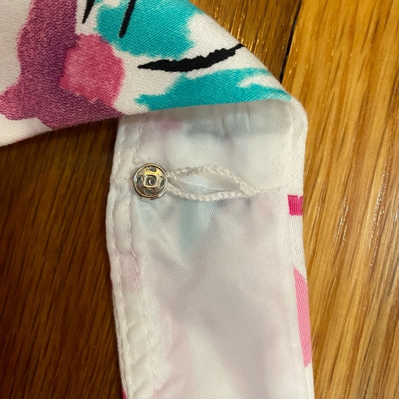 Ann Klein Pink Floral Dress - Picture 6 of 9